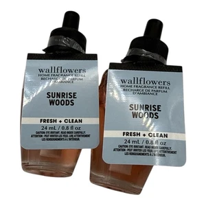 2 SUNRISE WOODS~Bath & Body Works Wallflower Refills - Picture 1 of 1