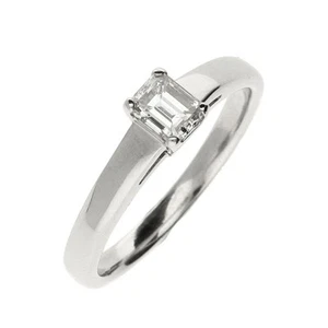 Ladies 18ct White Gold Diamond Engagement Ring - Size L - 0.40ct - Picture 1 of 4