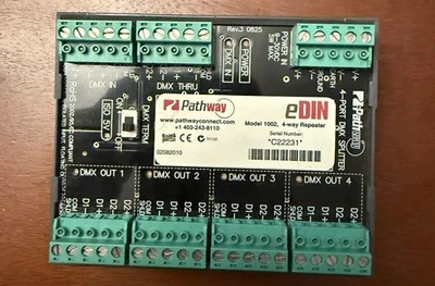 Pathport Pathway Edin 1002 DMX Splitter - Image 1 of 2