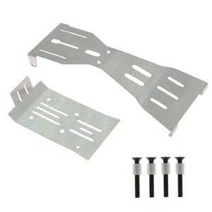 Stainless Steel Chassis Armor Kit for Arrma FURY MEGA 1/10 RC Car Upgrade - Picture 1 of 7