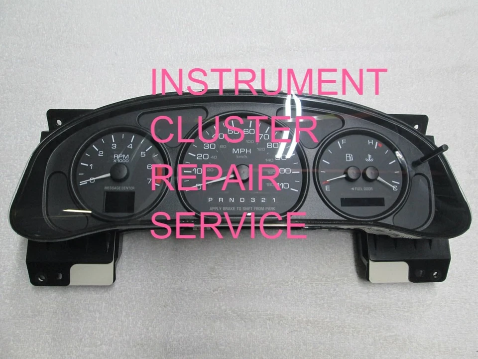 *维修服务* 2000 - 2005 雪佛兰冒险仪器集群维修服务 — 第 1/1 张图片