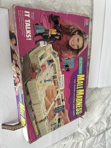 1989 Mall Madness Milton Bradley Incomplete For Parts Only - Picture 1 of 13