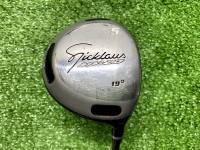 Jack Nicklaus MV-20 5 madera 19*/derecha/grafito regular ~42"/buen agarre/jl8067 Foto 1 de 4