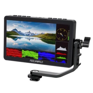 FEELWORLD F5 PRO V4 6 inch DSLR Camera Field Monitor Touch Screen 4K HDMI Type C - Picture 1 of 15