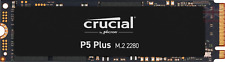 Crucial P5 Plus 1TB M.2 PCIe Gen4 NVMe Internal Gaming SSD - Up to 6600MB/s -