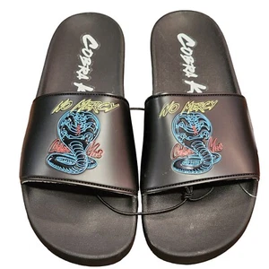 Champion x Cobra Kai No Mercy Karate Kid IPO Slides Sandals Men's 13 CPS10583M - Imagen 1 de 8