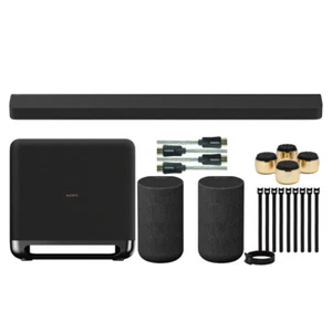 Sony HT A8000 BRAVIA Black Theater Bar 8 with Dolby Atmos Bundle - Picture 1 of 6