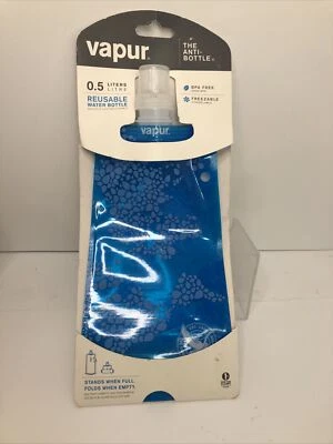 Vapur The Anti-Bottle Reusable Water Bottle .5 Liters NIP - Image 1 of 2