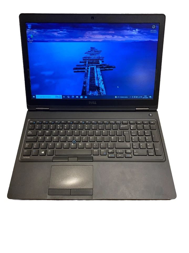 Dell Latitude 5580 15.6" Laptop Intel Core i3-7100U 2.4Ghz 8GB 120GB SSD Win10 - Image 1 of 4