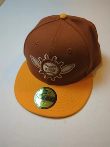 New Era Seattle Pilots Fitted Hat Sz 7 59Fifty Rust Brown Basebsll Cap MLB 1969  - Picture 1 of 12