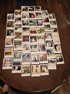 Lot of 50 Polaroid Film Instant Photographs, 1980's and 1990's, Great Find, G19 - Picture 1 of 16