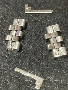 Vintage Enicar Sherpa Guide Band Links - Picture 1 of 3
