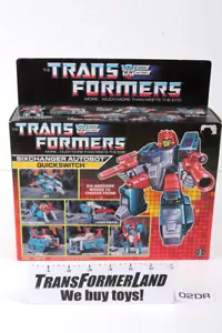 Quickswitch con scatola Six Changers 1988 Vintage Hasbro G1 Transformers - Foto 1 di 3