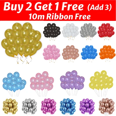 Balões de látex hélio 5-50 peças BALÕES de hélio BALÕES qualidade festa aniversário - Imagem 1 de 4