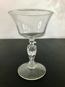 Rhine Wine Glass Eagle Stem Colonial Inspiration - Imagen 1 de 4