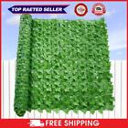 Artificial Privacy Fence Screen Faux Ivy Leaf Fence (Light Sweet Potato Leaves) 
