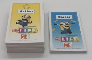 The Game of Life Despicable Me Minion Board Game Replacement Action Career Cards - Picture 1 of 3