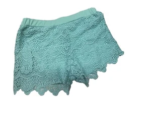 ~ Girls Size M /10 ￼￼Crocheted,   Shorts  BY self esteem - Picture 1 of 7