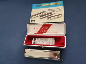 Duży, chromatyczny HOHNER-Muha "The Larry Adler Professional 16", z oryginalnym opakowaniem! - Zdjęcie 1 z 7