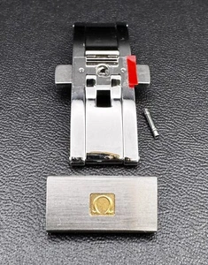 Genuine Omega Watch Bracelet Clasp Constellation Double Eagle 1653/936 20mm Link - Picture 1 of 5