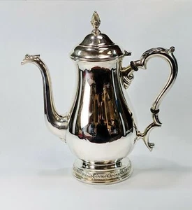 International Sterling Silver Prelude 9 Cup Coffee Pot - Picture 1 of 7