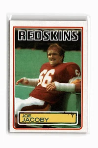 Joe Jacoby Football #190 1983 Topps Washington Redskins - Picture 1 of 2
