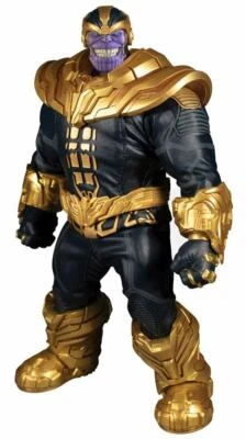 MARVEL - Thanos Light-Up 1/12 Action Figure Mezco - Immagine 1 di 4