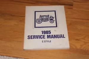 GM Fisher 1985 carrocería C estilo manual de servicio de fábrica - Imagen 1 de 1