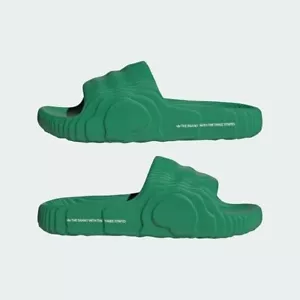 Adidas Adilette 22 Slides - US 4 - 7 Uomo Verde, Bianco Nuvola Nuove - Foto 1 di 13