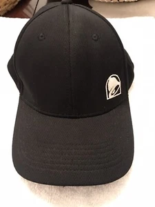 Authentic Taco Bell Employee Black Uniform Cap Hat SnapBack Logo Costume Cosplay - Picture 1 of 3