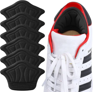 6 Pack Back of Heel Cushion Pads Adhesive Heel Grips for Loose Shoes Boots - Picture 1 of 7