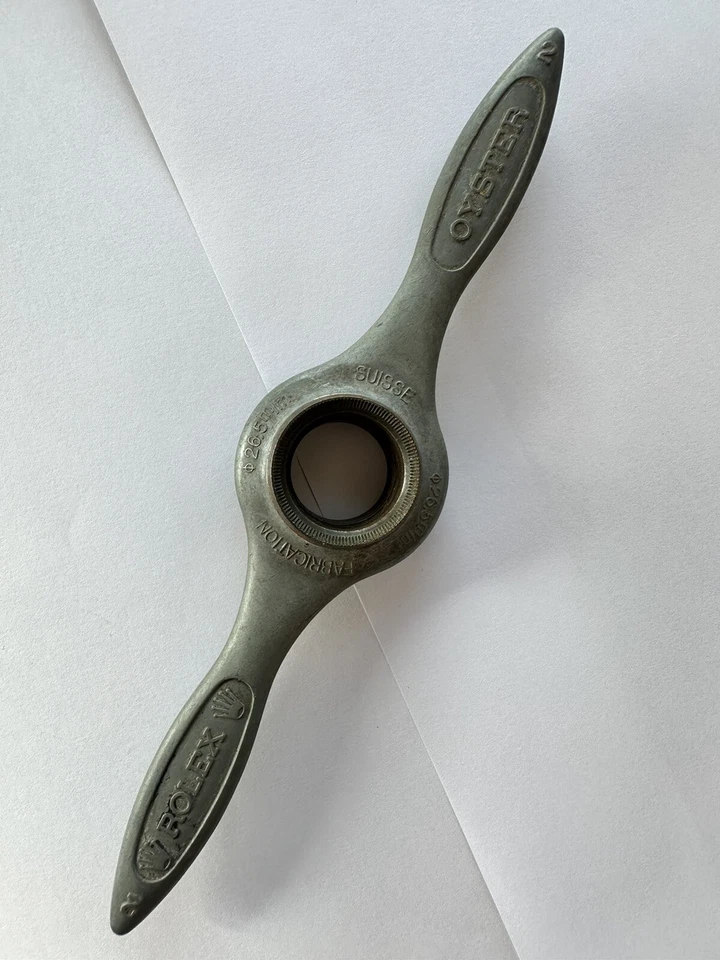 Vintage Rolex Oyster Hélice Estojo Abridor Traseiro Ferramenta de Abertura 22,5mm 26,5mm Raro - Imagem 1 de 4