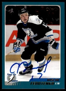 2003-04 O-Pee-Chee Ruslan Fedotenko OncardIPAuto Lightning #82 *Noles2148* - Picture 1 of 2