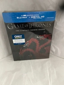 Game of Thrones Complete Fourth Season w/ Bonus Disc Best Buy Exclusive Blu-Ray - Picture 1 of 3
