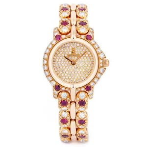 Unworn & Rare Bertolucci Pulchra Ladies Wristwatch | REF. 111.8055.68 | 18k Yell - Picture 1 of 11