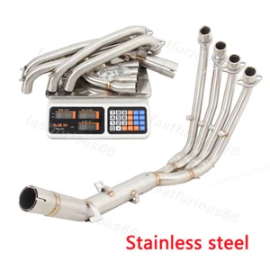 For QJMOTOR QJ800GS-G SRK800RR 2023 Exhaust Tips Header Pipe Stock Mufflers Tube - Picture 1 of 7