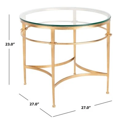 Safavieh INGMAR ROUND SIDE TABLE, Reduced Price 2172728061 AMH8301A - Image 1 of 4