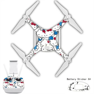 For Dji Phantom4 Genie Sticker Film Universal Remote Control Battery Protective - Picture 1 of 34