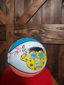 RARE Chicago Bulls Autographed Benny The Bull Artistic One of a Kind Basketball - Picture 1 of 12