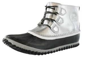 BOTAS DE CUERO IMPERMEABLES SOREL OUT 'N ABOUT COLOR LUX/NEGRO - Imagen 1 de 5