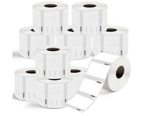 10 Rotoli 1000 per Rotolo 2,25x1,25 Etichetta Indirizzo Codice a Barre Termica per Avvolgibile Zebra - Foto 1 di 3