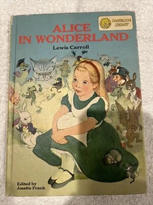 VTG Dandelion Library ALICE IN WONDERLAND 1955 PETER PAN 1957 HC Flip Dual Book - Picture 1 of 5
