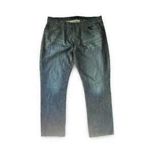 Vintage Rocawear Jeans Mens Dark Blue Classic Fit Baggy Hip Hop Grunge Size 42 - Picture 1 of 7