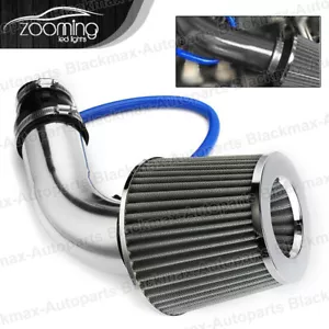 SR Universal Car Cold Air Intake Filter Alumimum Induction Kit Pipe Hose System - Bild 1 von 11