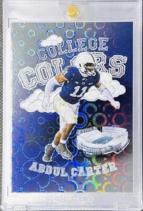 Abdul Carter Holo 2024 Onit Athlete Penn State Nittany Lions College Colors SP - Picture 1 of 2