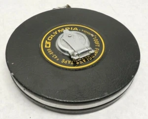Vintage Olympia Tools #43-899 100' Fiberglass Tape Measure - Picture 1 of 8