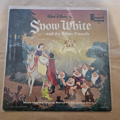 Snow White & The Seven Dwarfs Vinyl LP Original Disney Soundtrack VG - Image 1 of 4