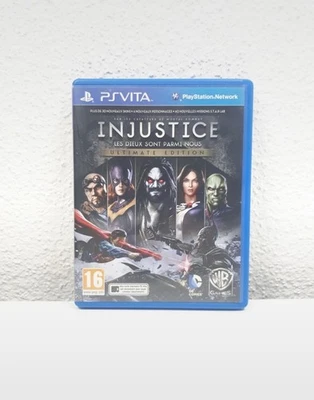 INJUSTICE GODS AMONG US ULTIMATE EDITION Psvita SONY PLAYSTATION VITA  Fr - Photo 1/3