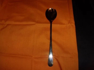 SILVER PLATE, SHEFFIELD ENGLAND Silverplate Slotted Serving Spoon  9.25 in - Image 1 of 4