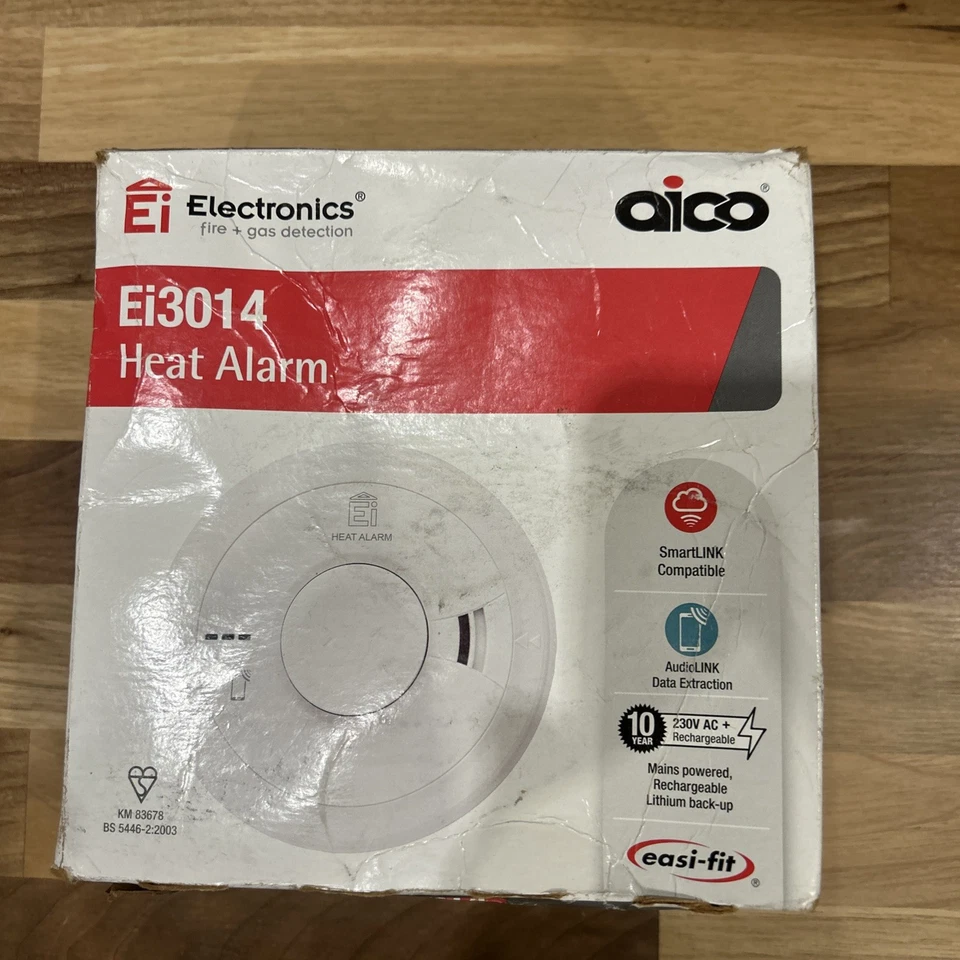 Aico Ei3014 Heat Alarm System Replacement July 2030 Brand New. - Image 1 of 3